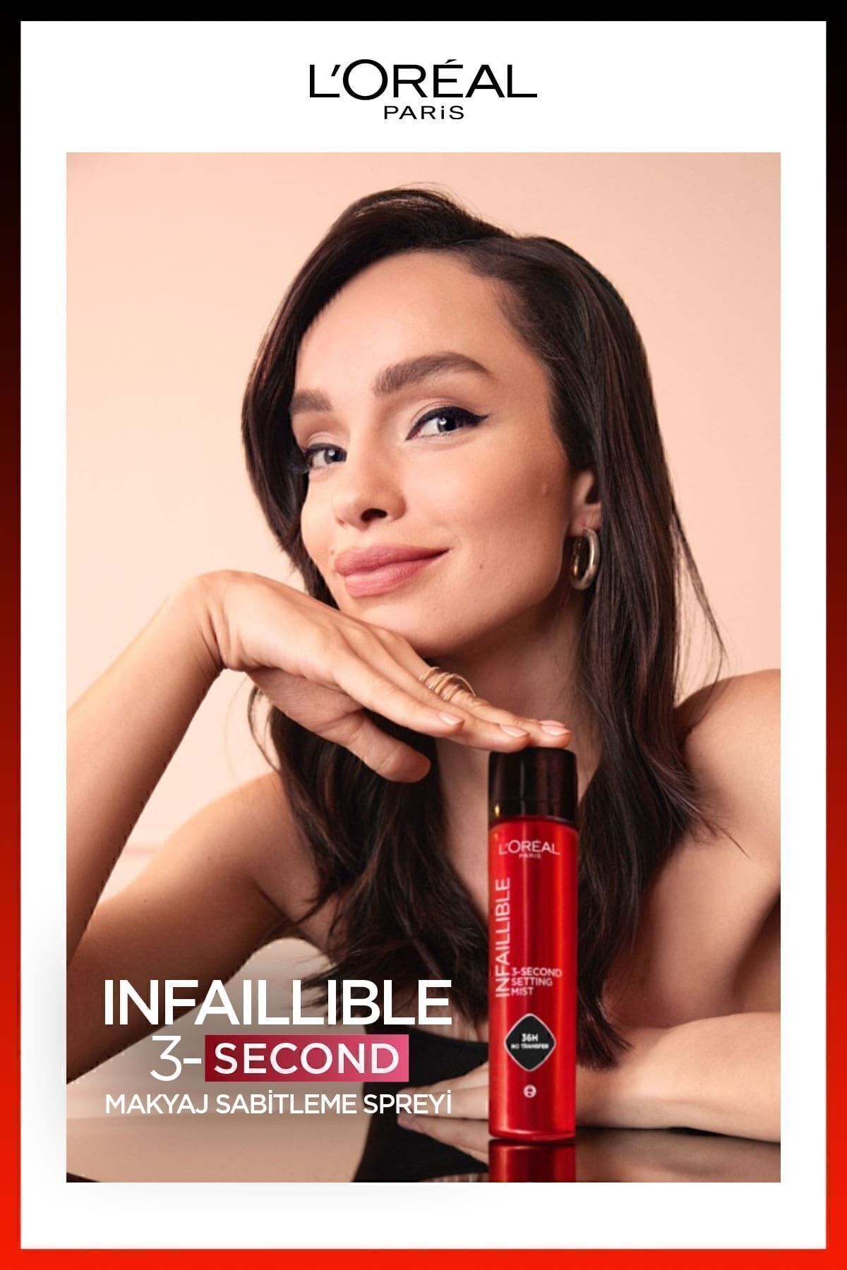 LOREAL PARİS MAKYAJ SABİTLEME SPREYİ-