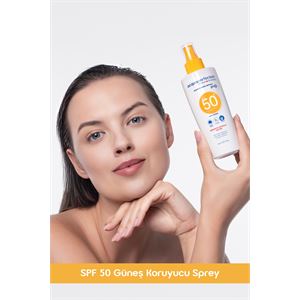 ACQUA PERFECTİON GÜNEŞ KORUYUCU SPREY SPF50 200ML UVA UVB KORUMASI. SUYA DAYANIKLI. LEKE ÖNLEYİCİ-