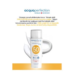 ACQUA PERFECTİON SUN SCREEN GÜNEŞ KORUYUCU LOSYON SPF 50 200 ML-