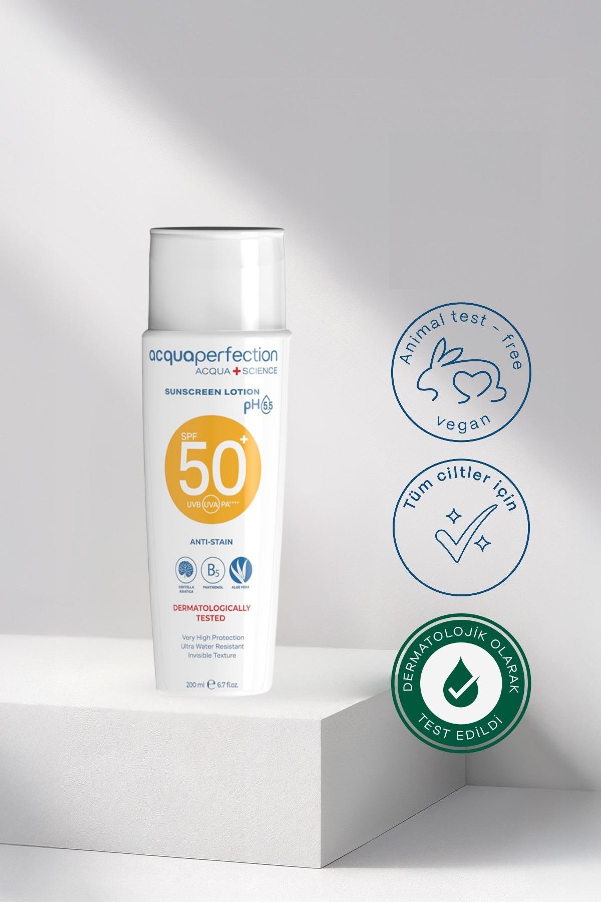 ACQUA PERFECTİON SUN SCREEN GÜNEŞ KORUYUCU LOSYON SPF 50 200 ML-