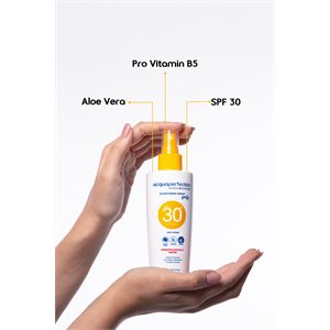 ACQUA PERFECTİON GÜNEŞ KORUYUCU SPREY SPF30 200ML UVA UVB KORUMASI. SUYA DAYANIKLI. LEKE ÖNLEYİCİ-