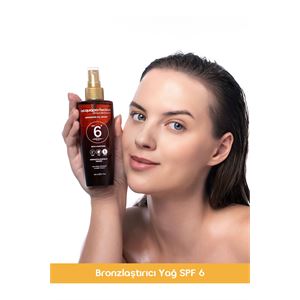 ACQUA PERFECTİON YOĞUN BRONZLAŞTIRICI YAĞ 200ML SPF 6 KORUMALI KAKAO KAROTEN YAĞ NEMLENDİRİCİ ETKİLİ-
