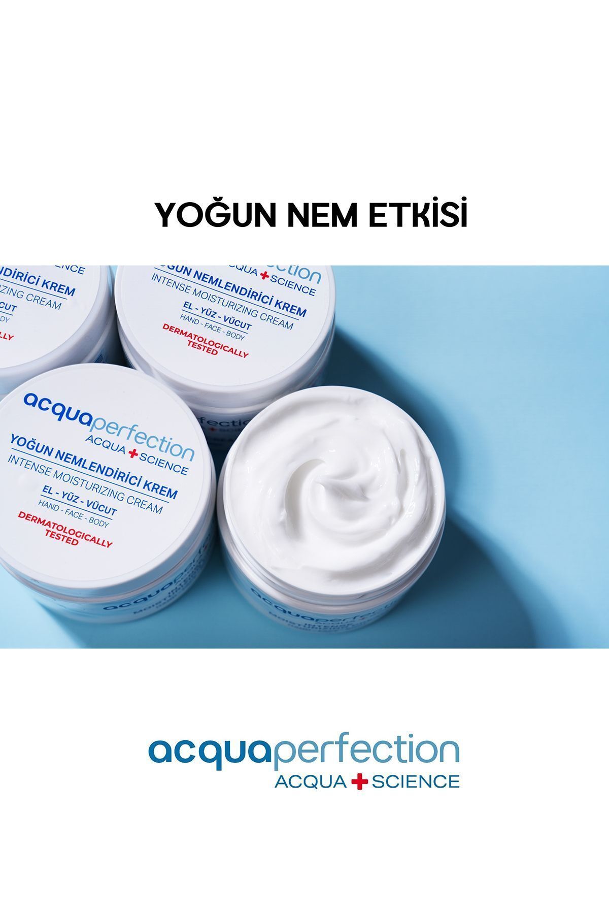 Acqua Perfection Intense Moisturizing Yoğun Nemlendirici El - Yüz - Vücut Kremi 300ml-