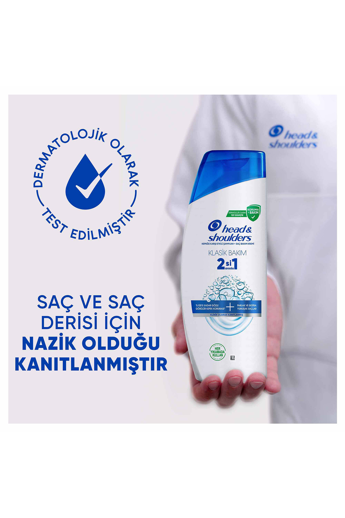 HEAD AND SHOULDERS KLASİK BAKIM 2Sİ1 ARADA ŞAMPUAN 625 ML-