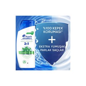 HEAD AND SHOULDERS MENTOL FERAHLIĞI 2Sİ1 ARADA ŞAMPUAN 625 ML-