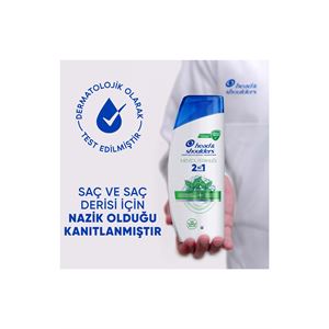 HEAD AND SHOULDERS MENTOL FERAHLIĞI 2Sİ1 ARADA ŞAMPUAN 625 ML-