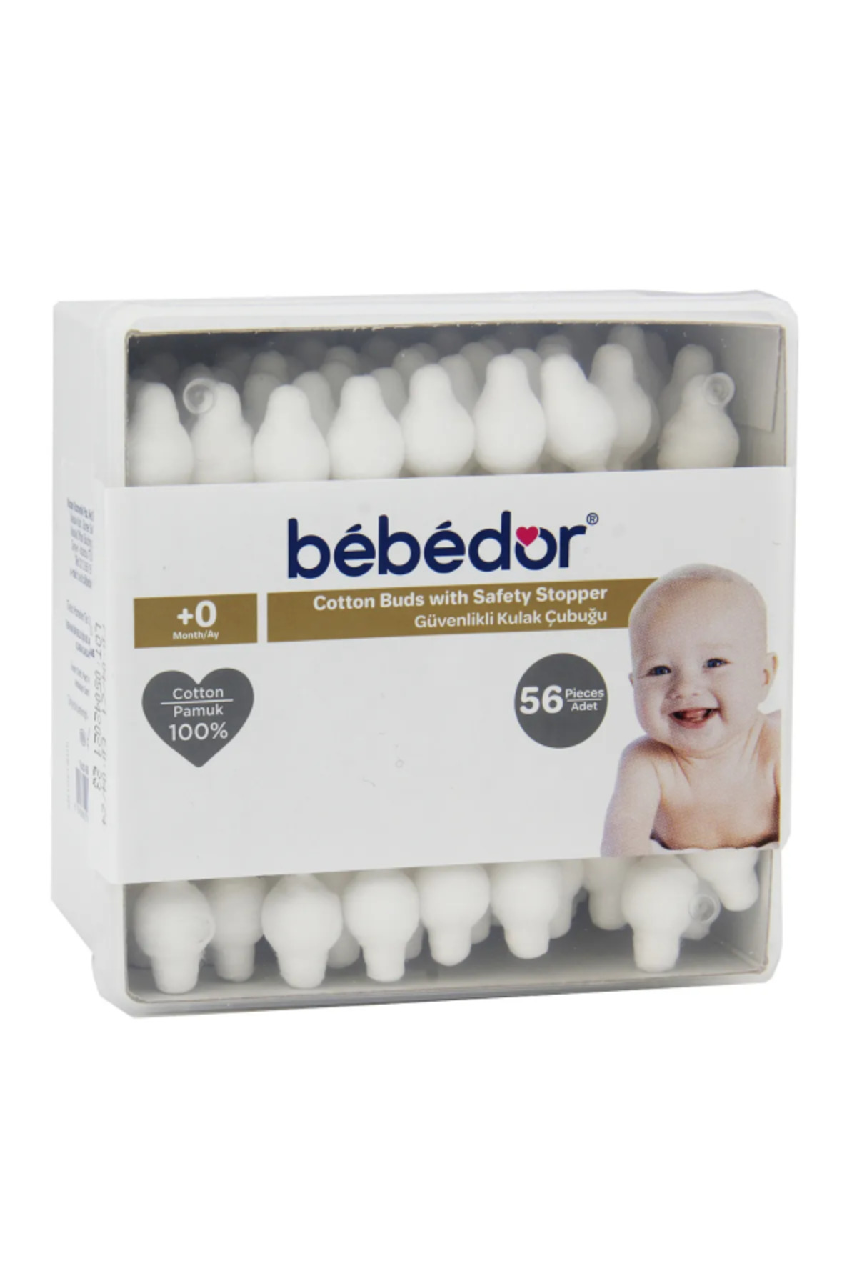 BEBEDOR KULAK ÇUBUĞU 56 ADET-