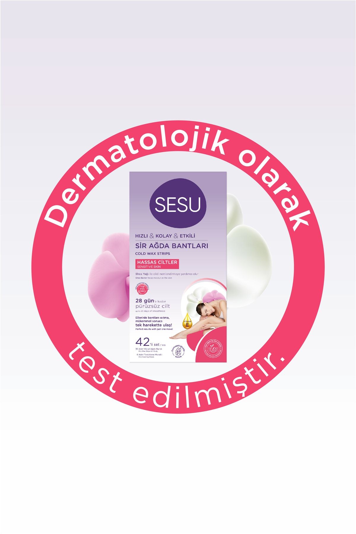 SESU SİR AĞDA BANDI HASSAS CİLTLER İÇİN  42Lİ SET-