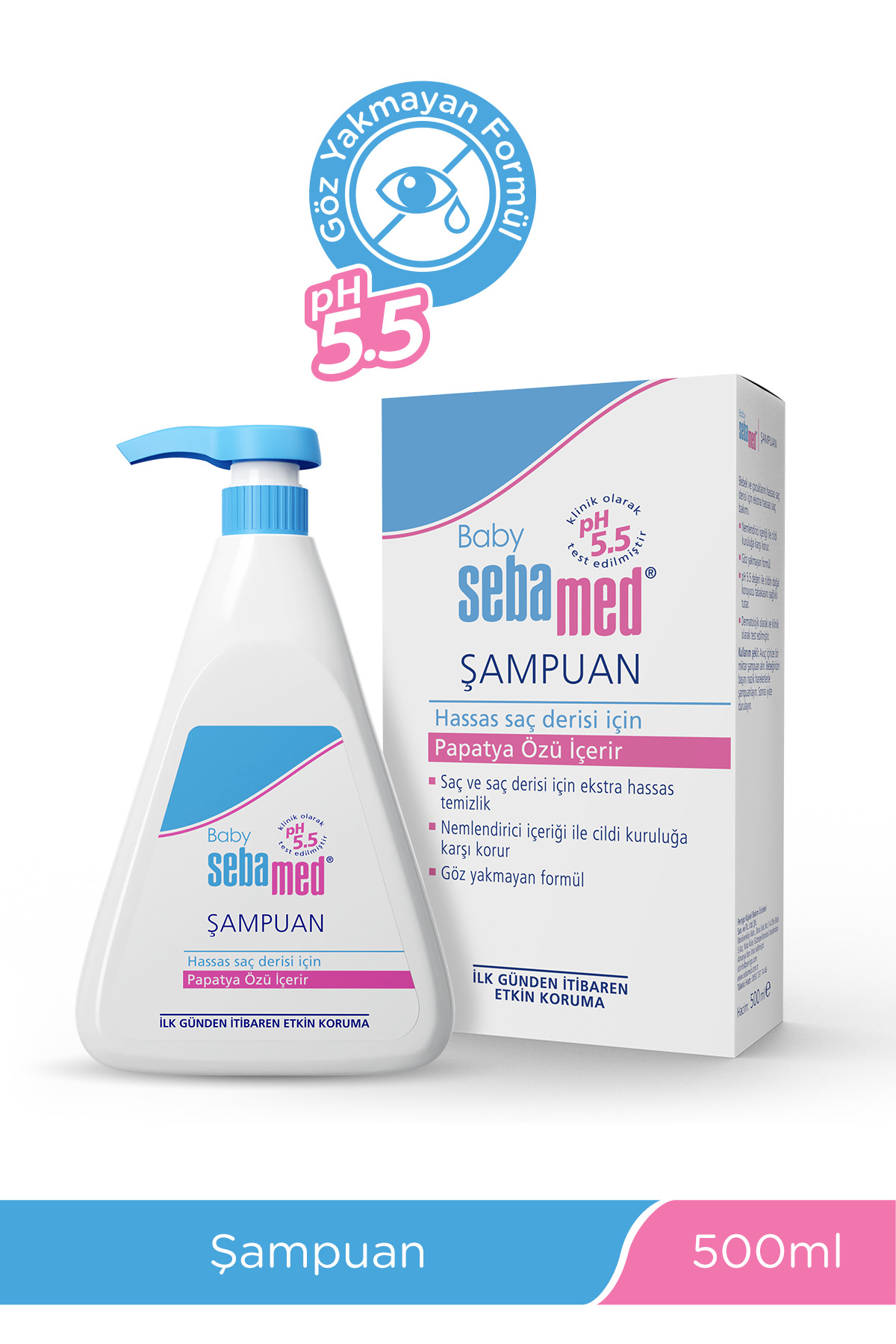 SEBAMED BEBEK ŞAMPUAN 500 ML-