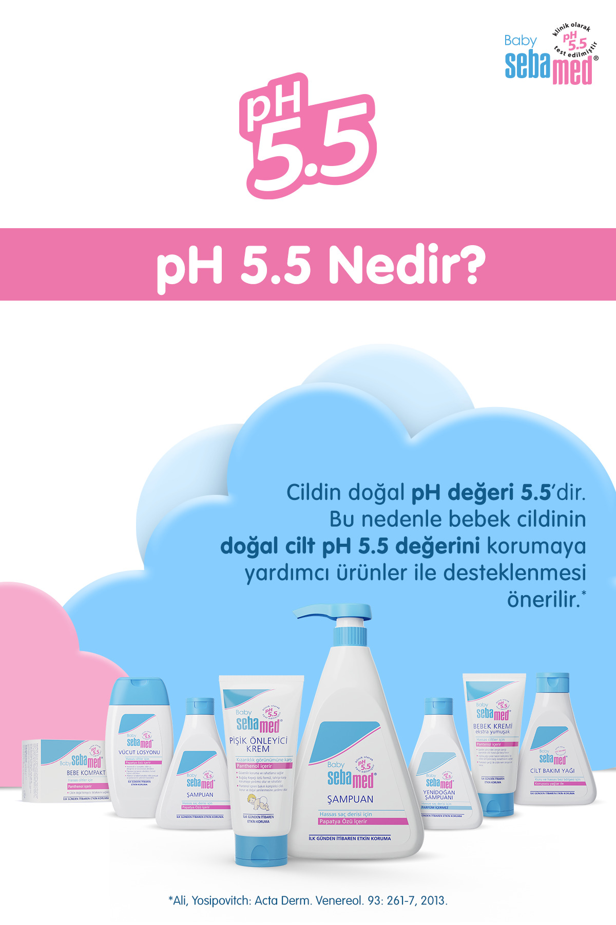 SEBAMED BEBEK ŞAMPUAN 500 ML-