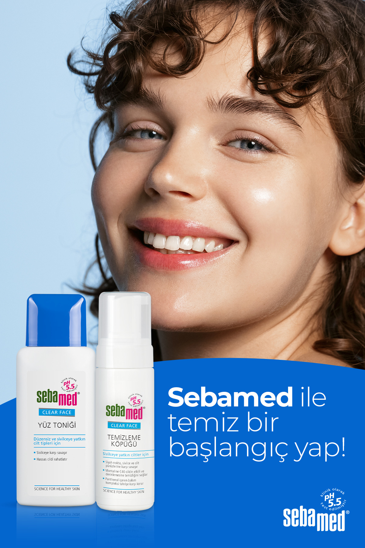SEBAMED CLEAR FACE TEMİZLEME KÖPÜĞÜ 150ML-