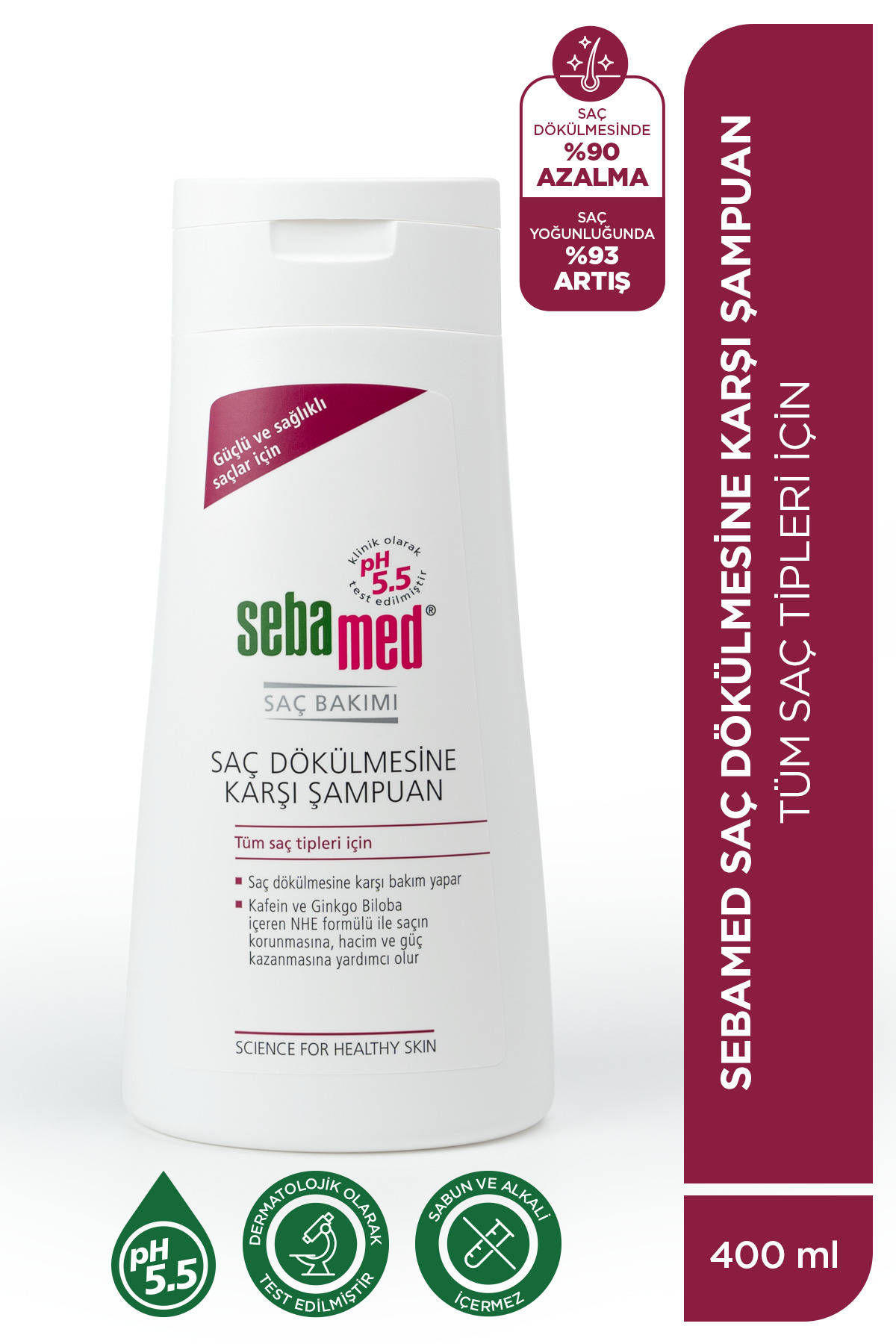SEBAMED ŞAMPUAN SAÇ DÖKÜLMESİNE KARŞI ETKİLİ ANTİ-