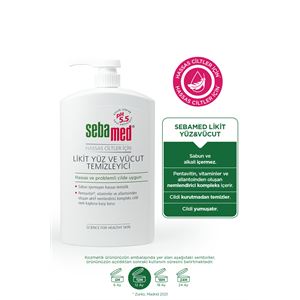 SEBAMED LİKİT YÜZ & VÜCUT TEMİZLEYİCİ 1000 ML-