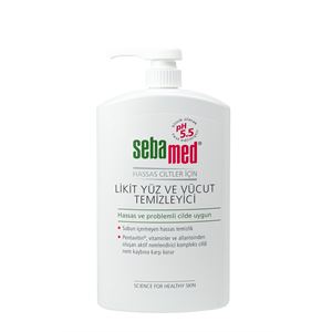 SEBAMED LİKİT YÜZ & VÜCUT TEMİZLEYİCİ 1000 ML-