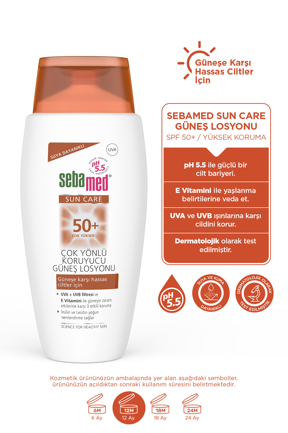 SEBAMED SUN CARE 50 GÜNEŞ LOSYONU 150 ML-