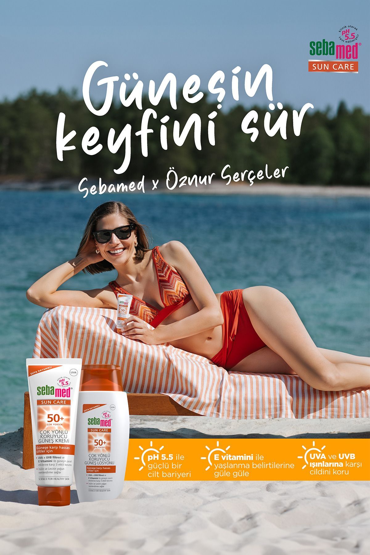 SEBAMED SUN CARE 50 GÜNEŞ LOSYONU 150 ML-