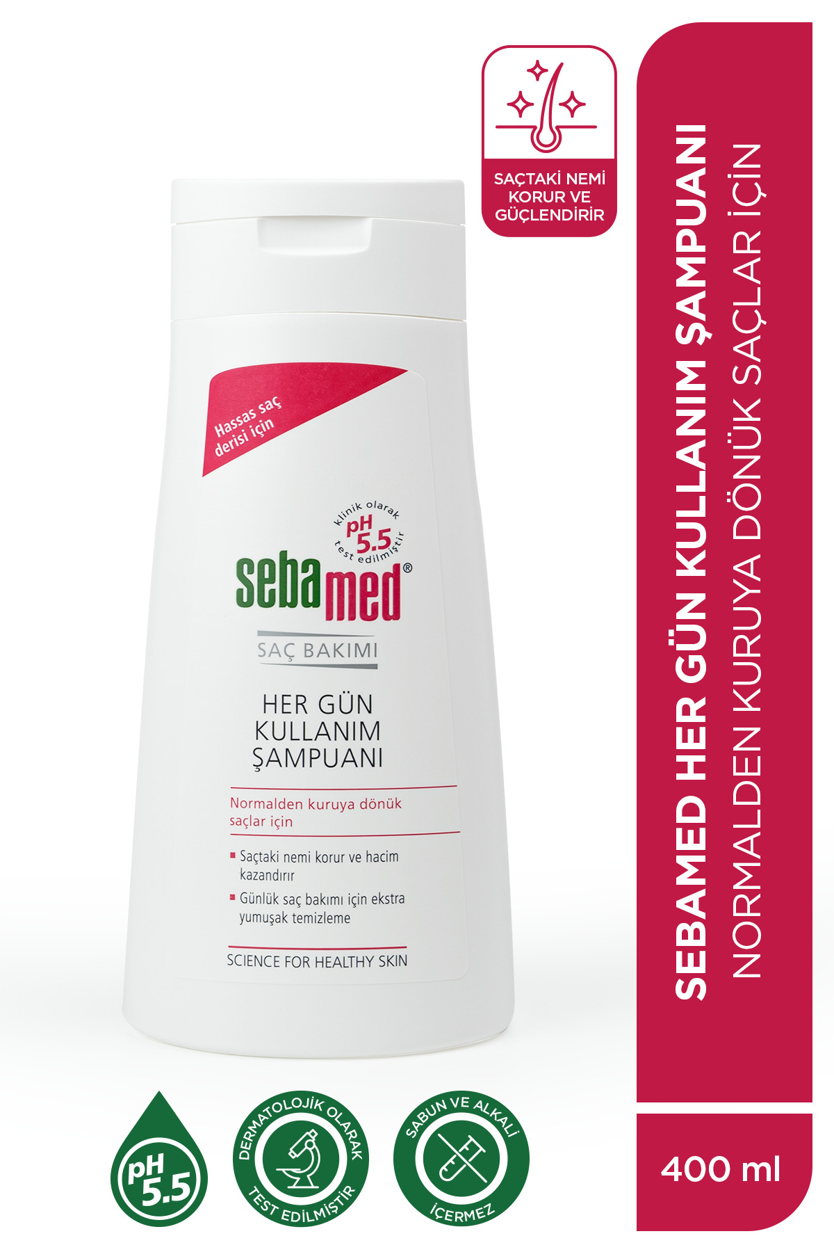SEBAMED ŞAMPUAN HER GÜN KULLANIM 400 ML-