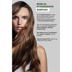 BİOBLAS SAÇ DÖKÜLMESİNE KARŞI PHYTOKERATİN ŞAMPUAN 1000 ML-
