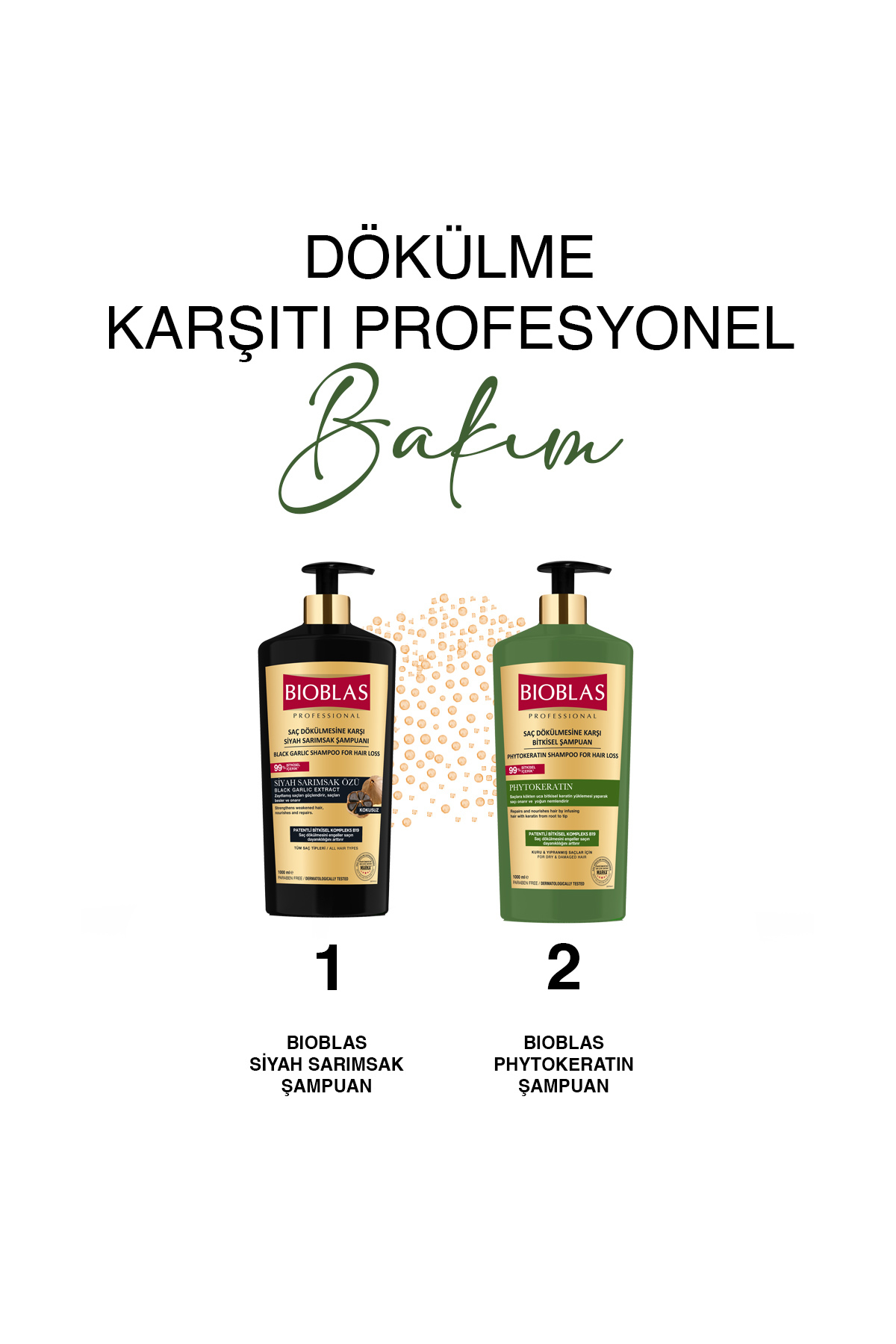 BİOBLAS SAÇ DÖKÜLMESİNE KARŞI PHYTOKERATİN ŞAMPUAN 1000 ML-