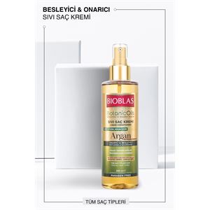 BİOBLAS BOTANİC OİLS ARGAN YAĞLI SAÇ KREMİ 200 ML-