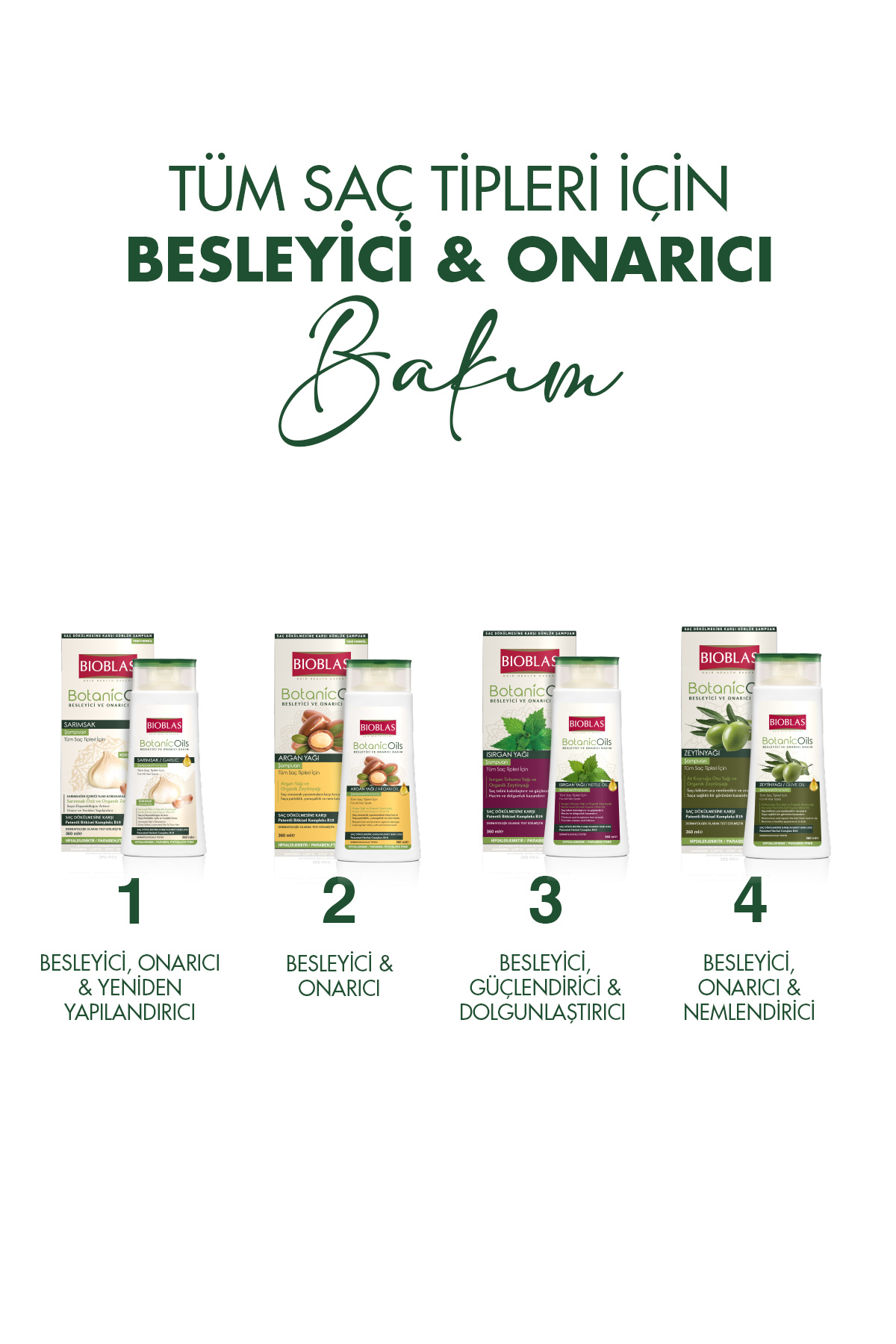 BOTANİC OİLS SARIMSAK ŞAMPUANI 360 ML-