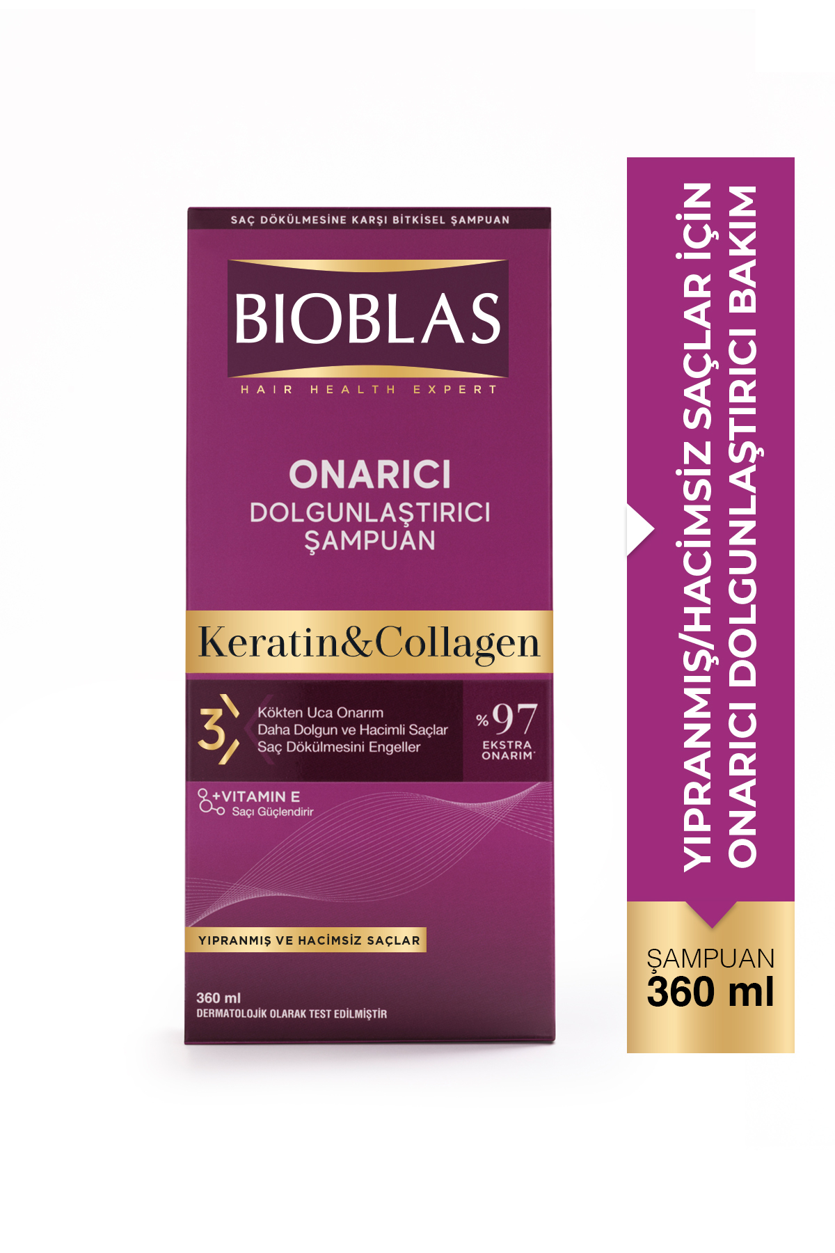 BİOBLAS SAÇ DÖKÜLMESİNE KARŞI KOLAJEN ŞAMPUAN 360ML-