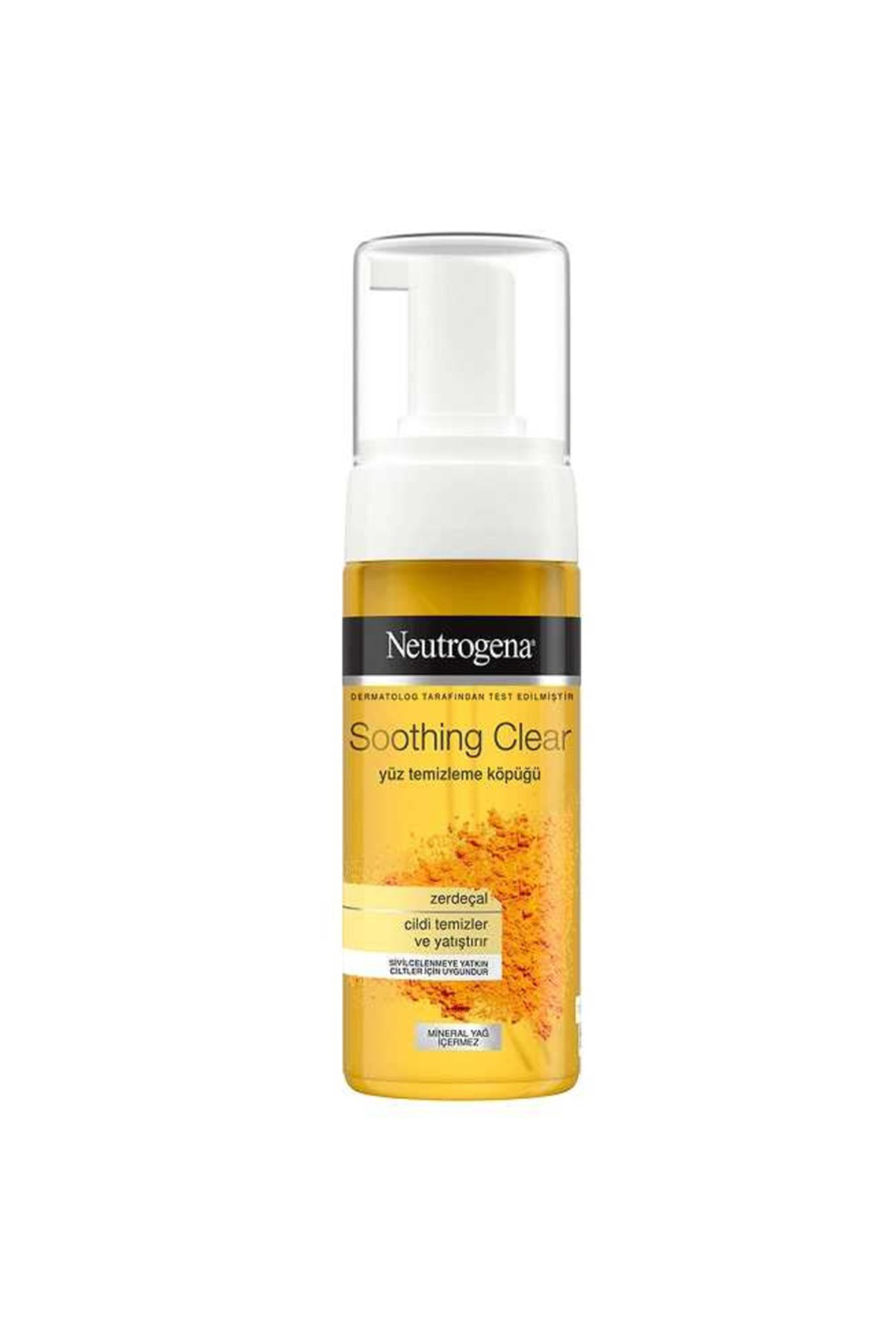 NEUTROGENA SOOTHİNG CLEAR YÜZ TEMİZLEME KÖPÜĞÜ 150ML-