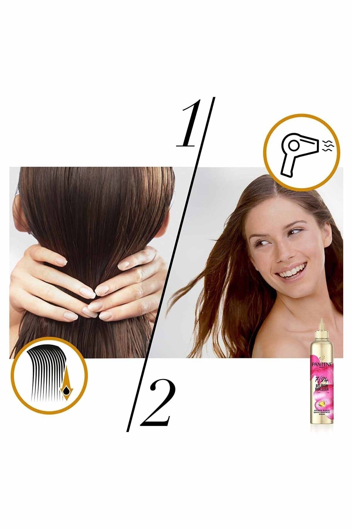 PANTENE  7/24  BUKLE ŞEKİLLENDİRİCİ SAÇ BAKIM KREMİ 300ML-