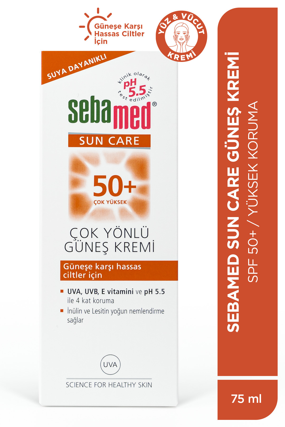 SEBAMED SUN CARE KORUYUCU GÜNEŞ KREMİ SPF 50 75 ML-