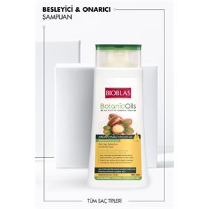 BİOBLAS BOTANİC OİLS ARGAN YAĞLI ŞAMPUAN 360 ML-