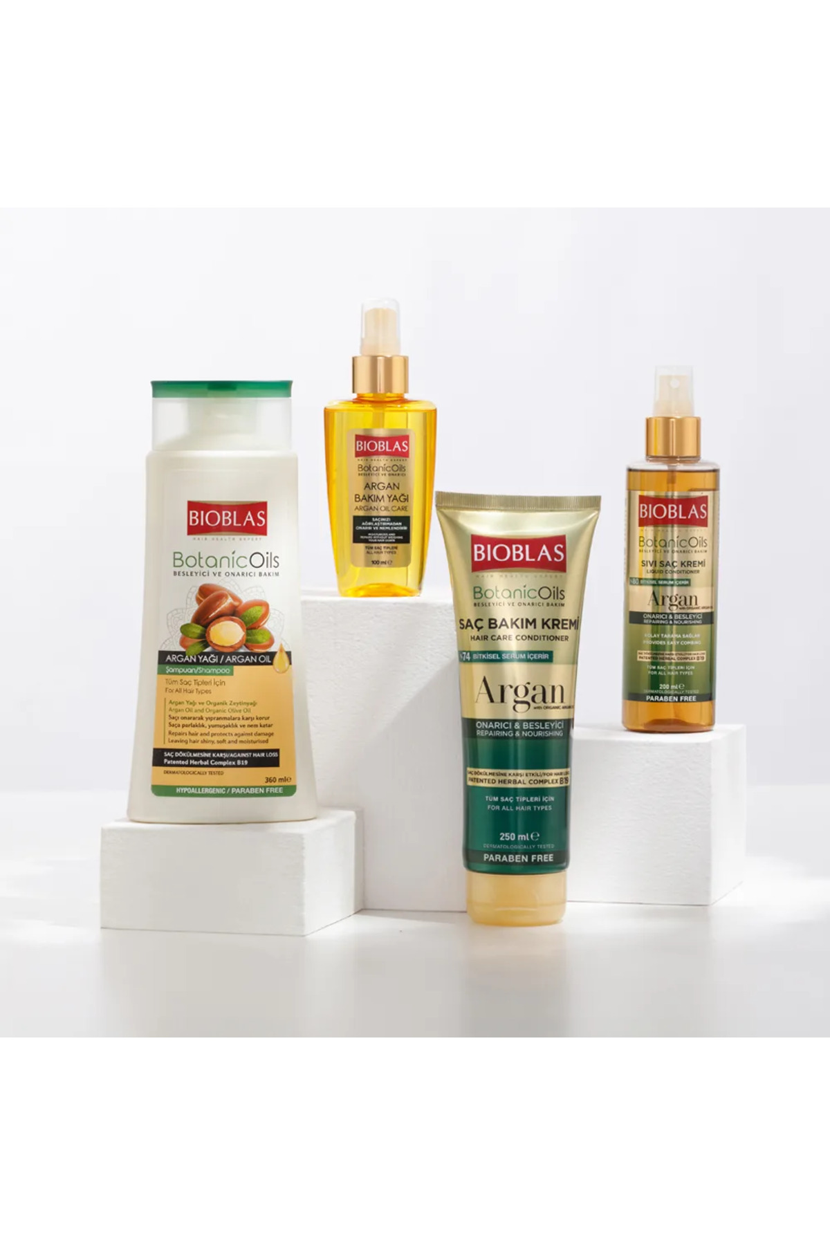 BİOBLAS BOTANİC OİLS ARGAN YAĞLI ŞAMPUAN 360 ML-