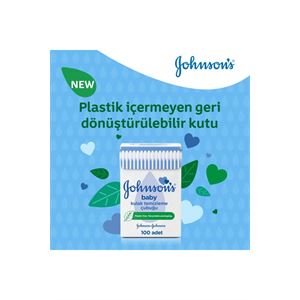 JOHNSONS BABY KULAK TEMİZLEME ÇUBUĞU 100 ADET-