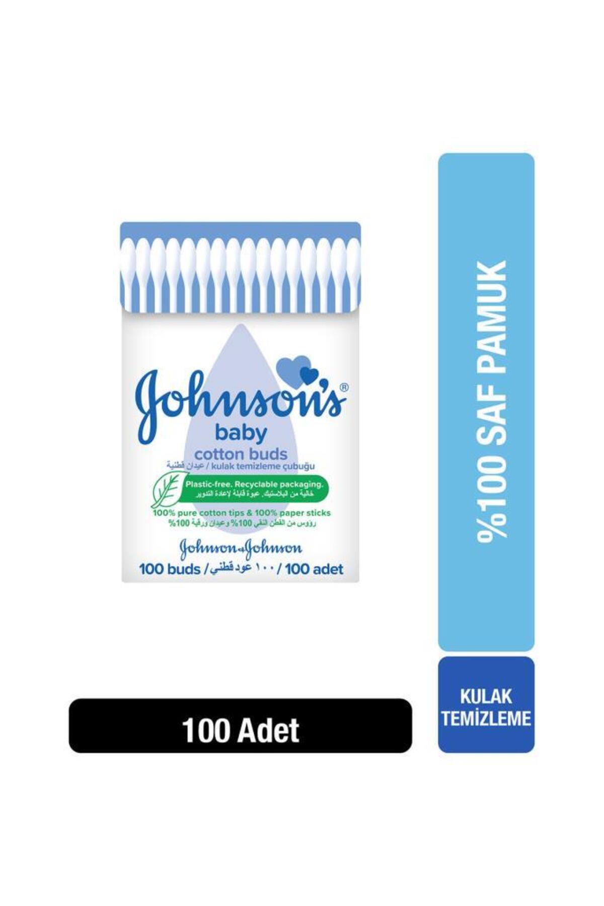 JOHNSONS BABY KULAK TEMİZLEME ÇUBUĞU 100 ADET-