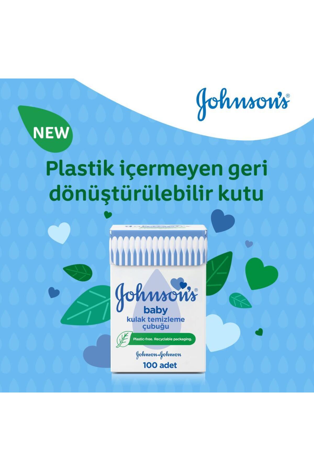 JOHNSONS BABY KULAK TEMİZLEME ÇUBUĞU 100 ADET-