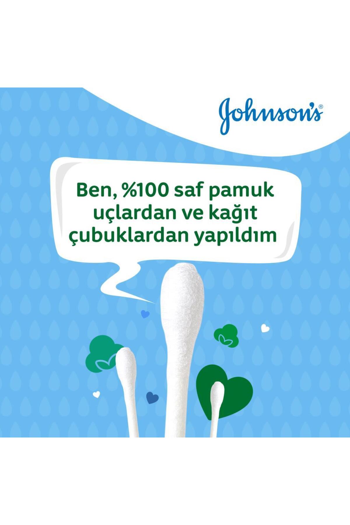 JOHNSONS BABY KULAK TEMİZLEME ÇUBUĞU 100 ADET-