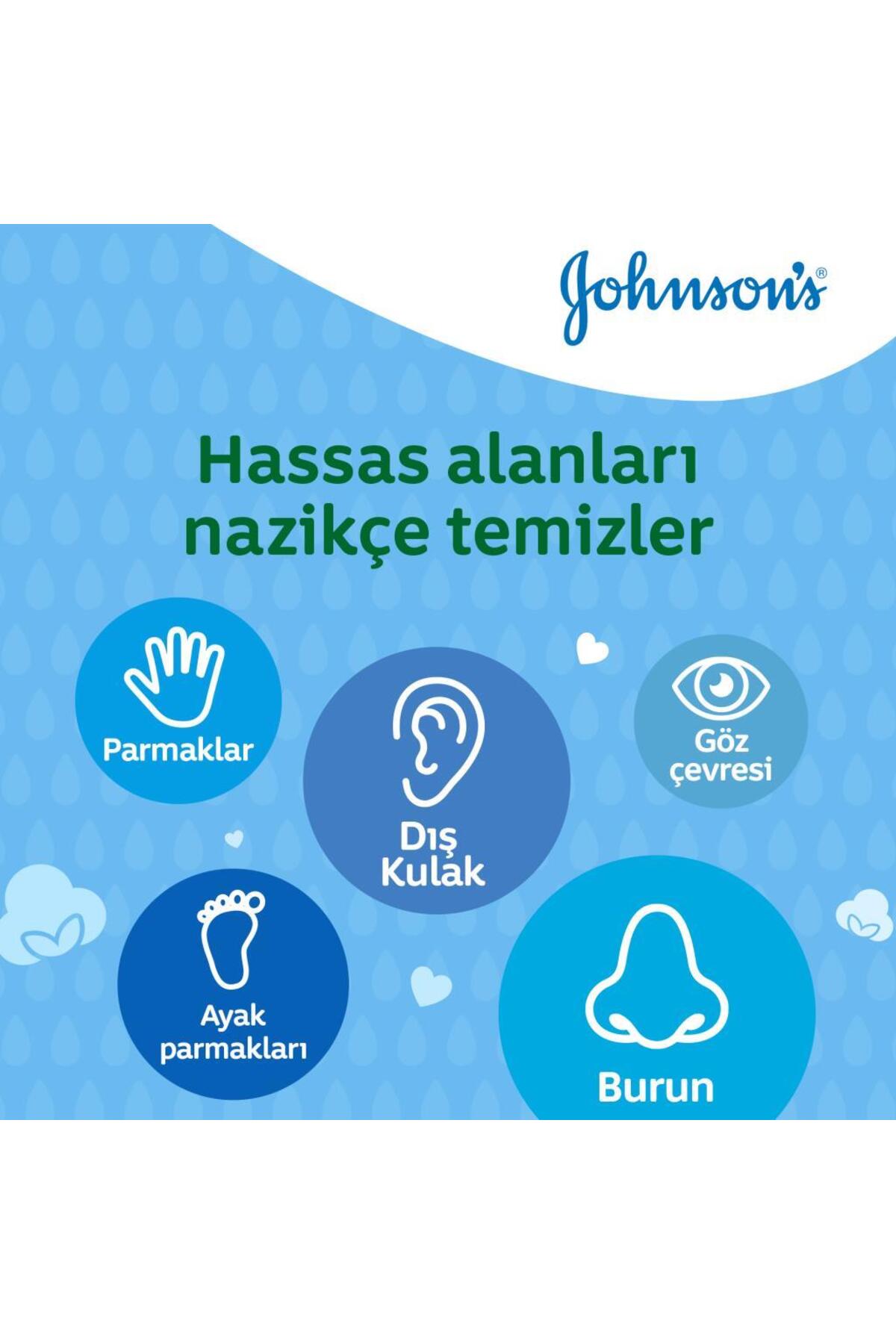 JOHNSONS BABY KULAK TEMİZLEME ÇUBUĞU 100 ADET-