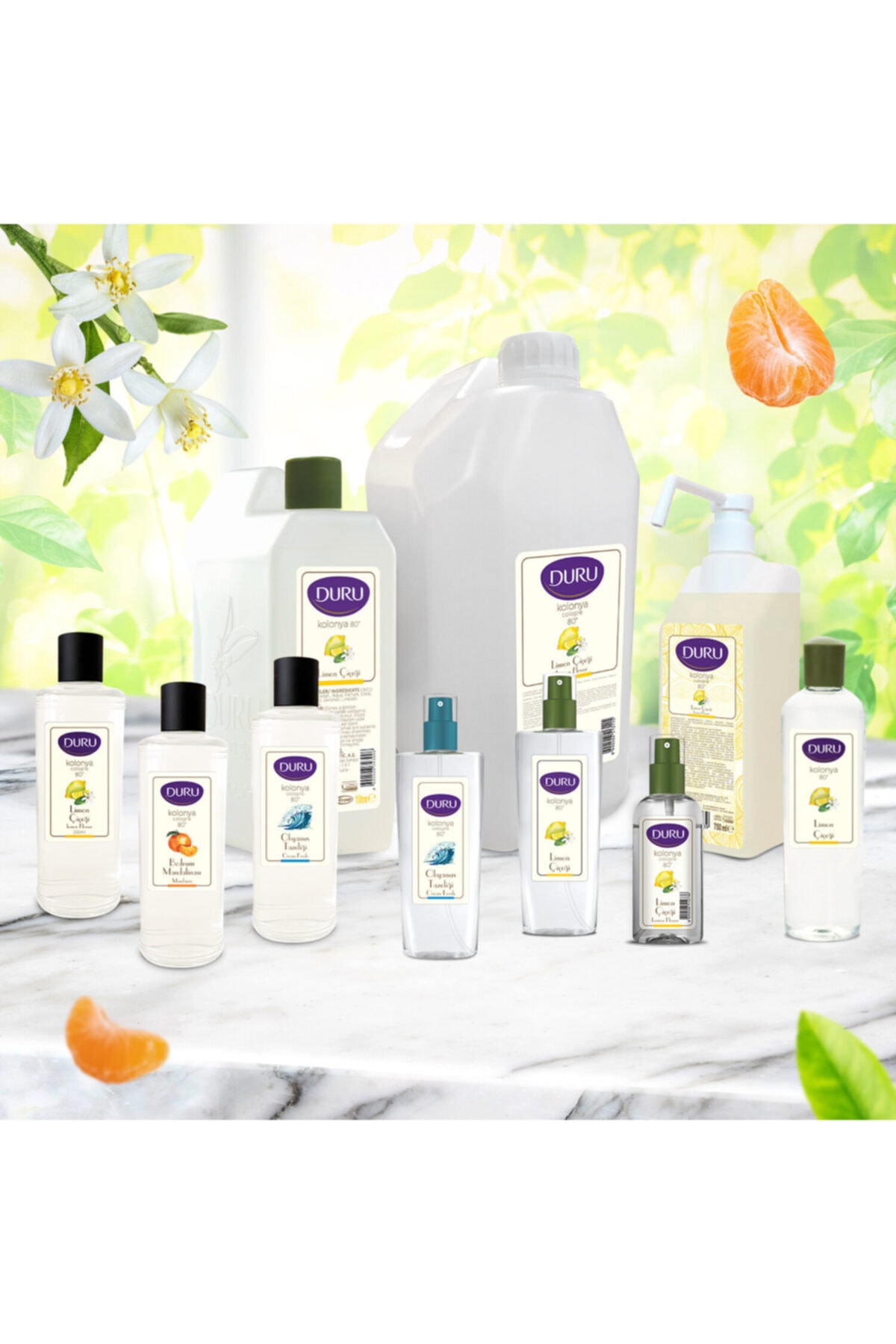 DURU  OKYANUS PET ŞİŞE KOLONYA 400 ML-