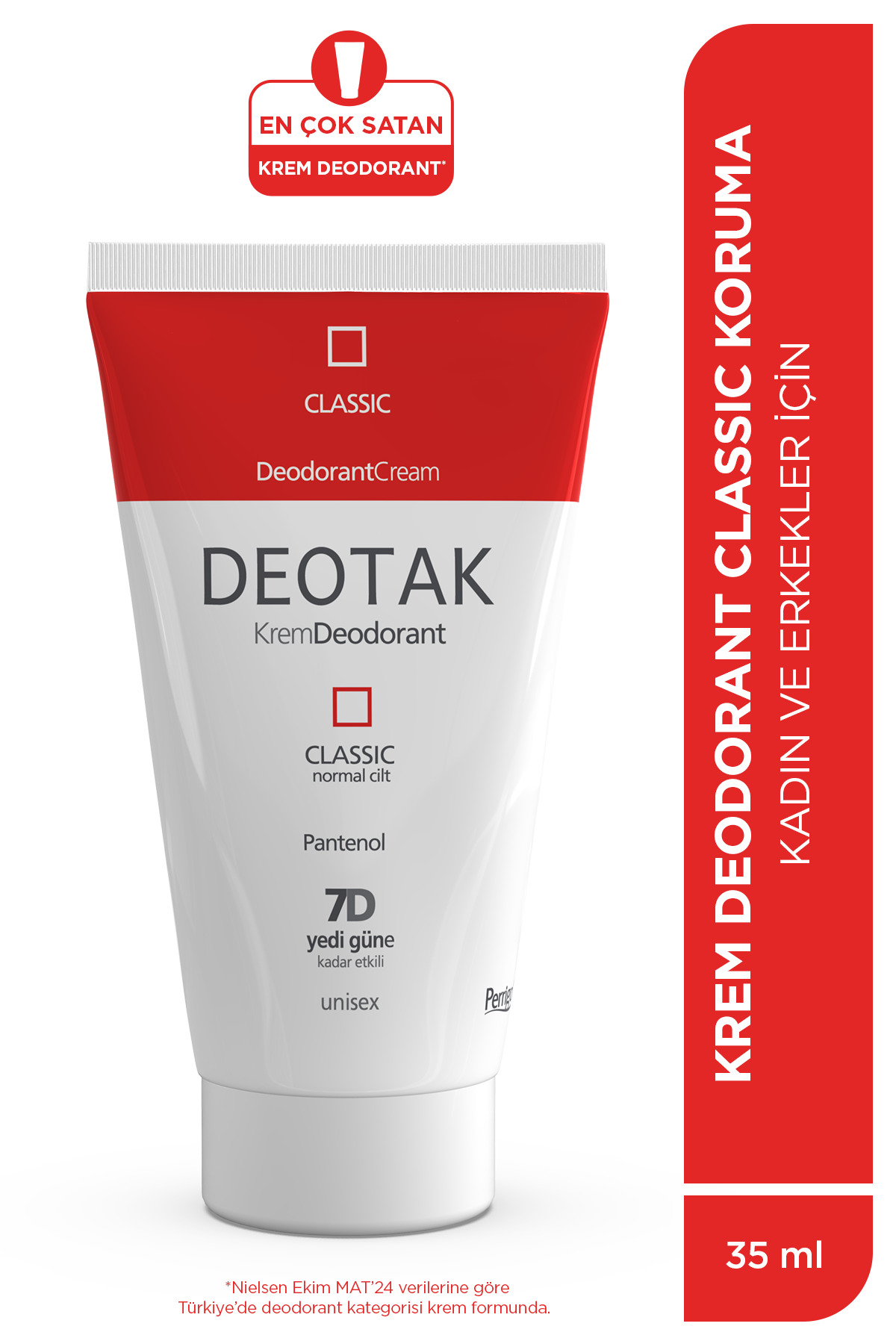 NORMAL CİLTLER IÇİN KLASİK KREM DEODORANT 35ML-
