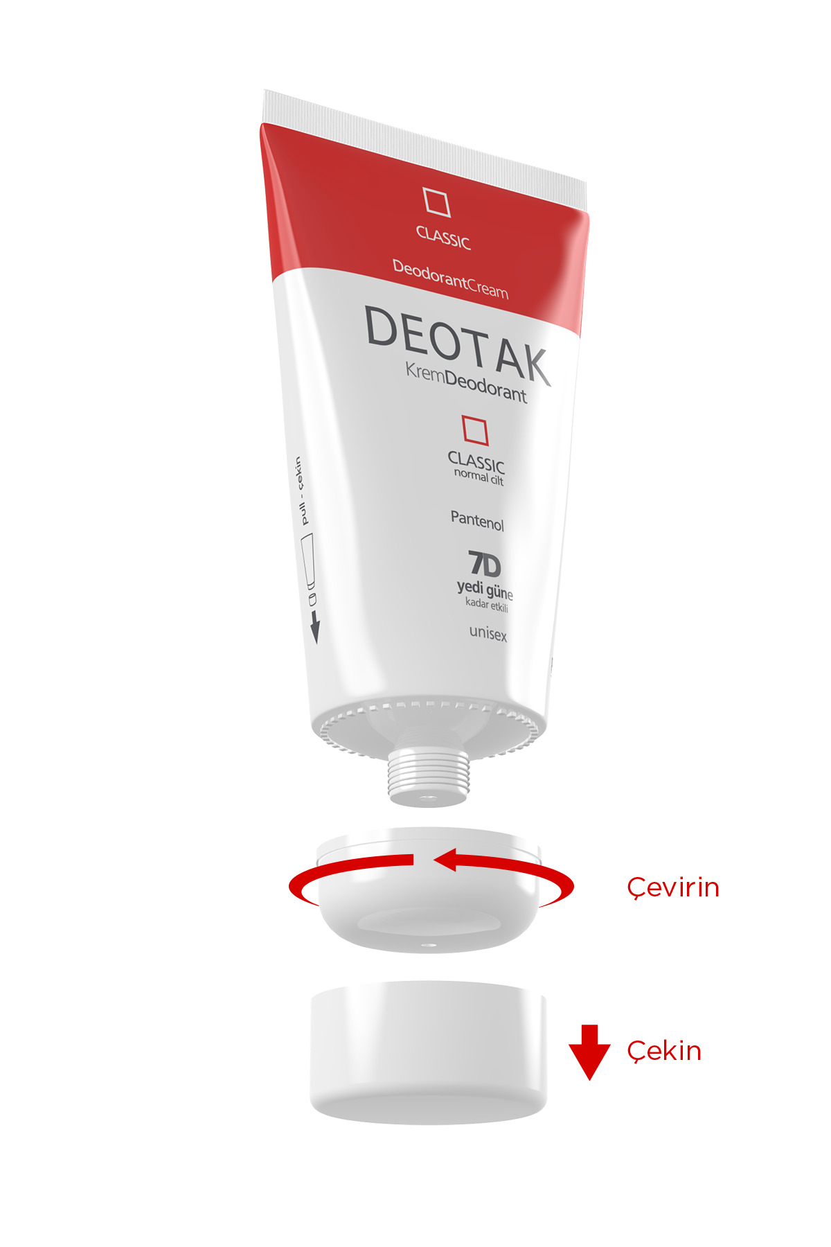 NORMAL CİLTLER IÇİN KLASİK KREM DEODORANT 35ML-