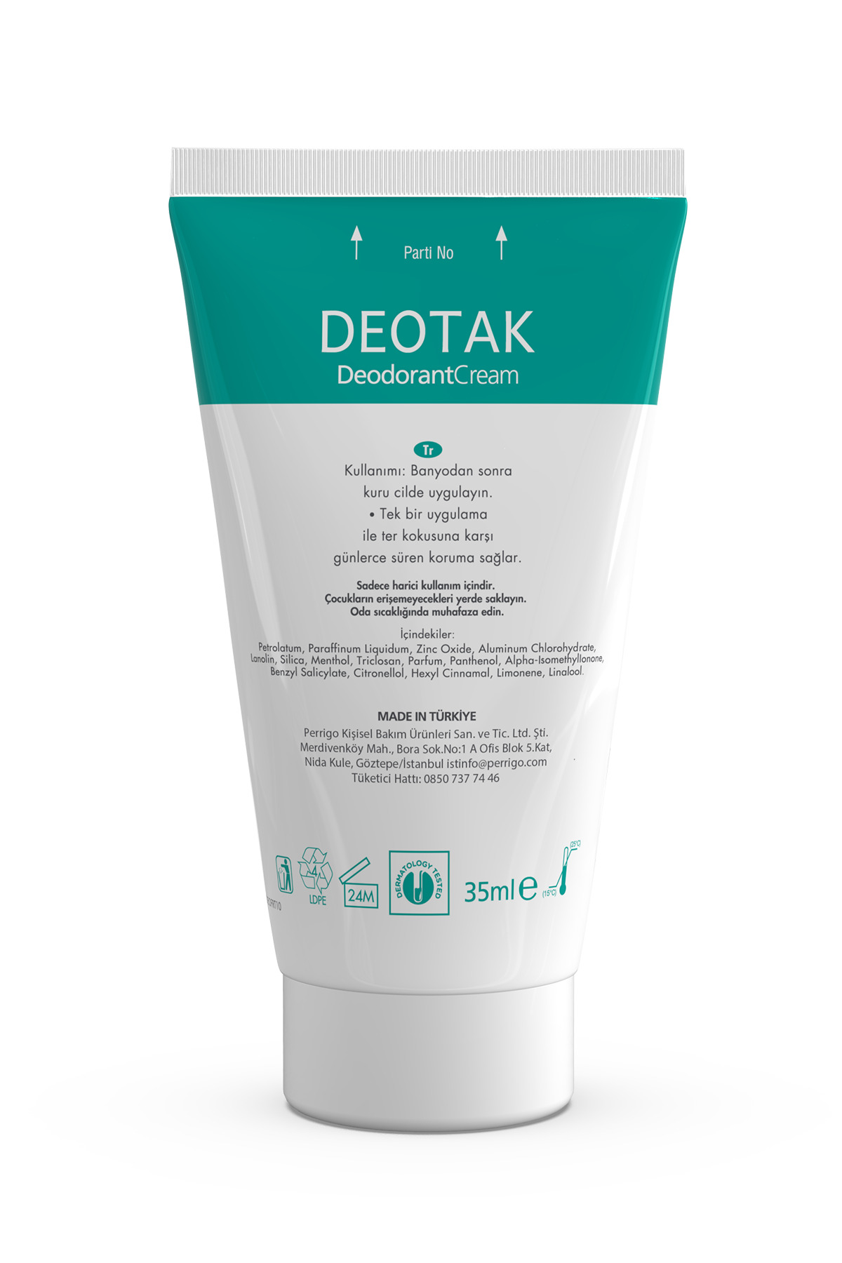 DEOTAK FRESH KREM DEODORANT 35 ML-