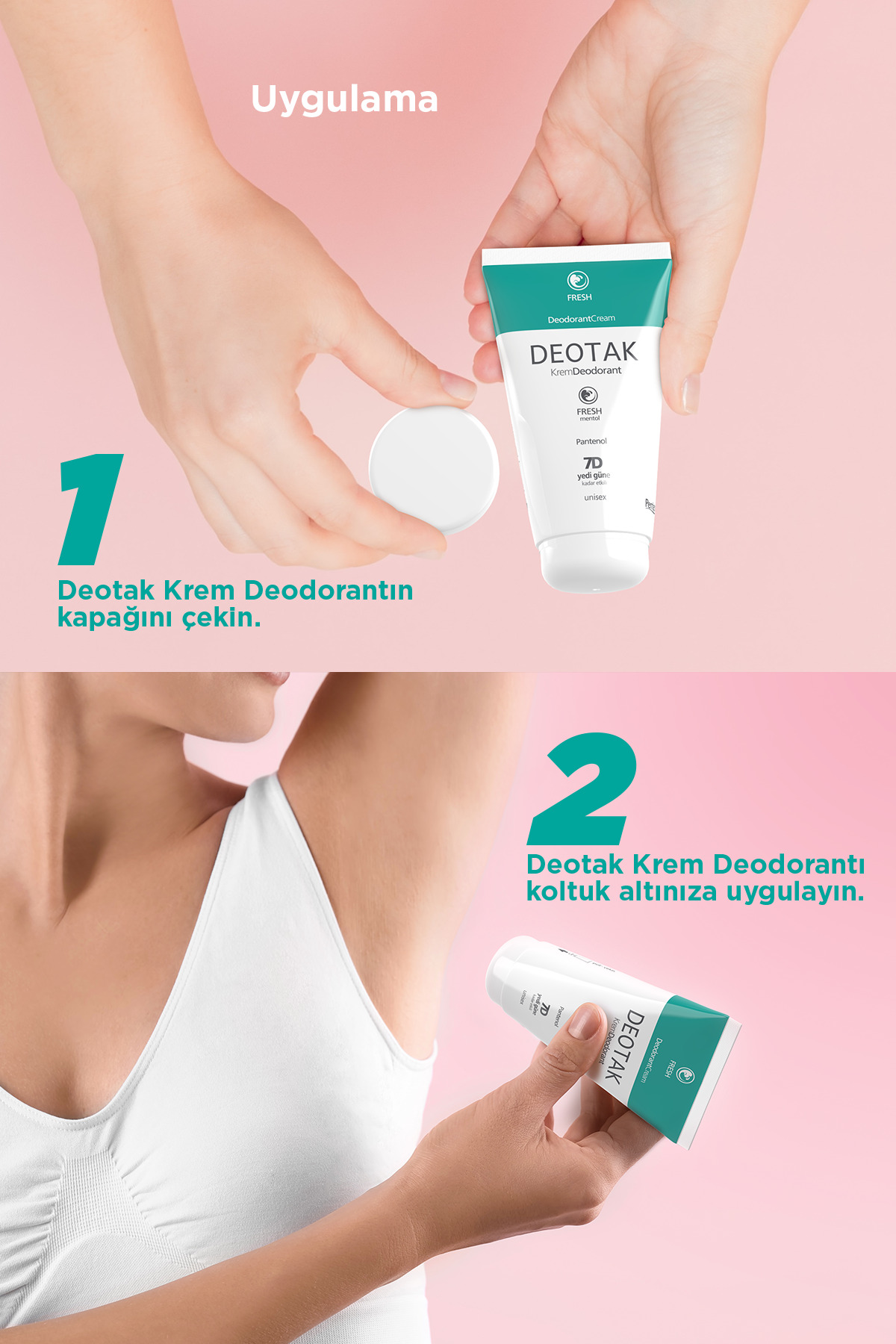 DEOTAK FRESH KREM DEODORANT 35 ML-