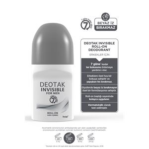 Deotak Invisible Men Roll On Deodorant 35 ml-