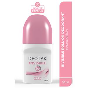DEOTAK INVISIBLE KADINLAR IÇİN ROLL-ON 35 ML-