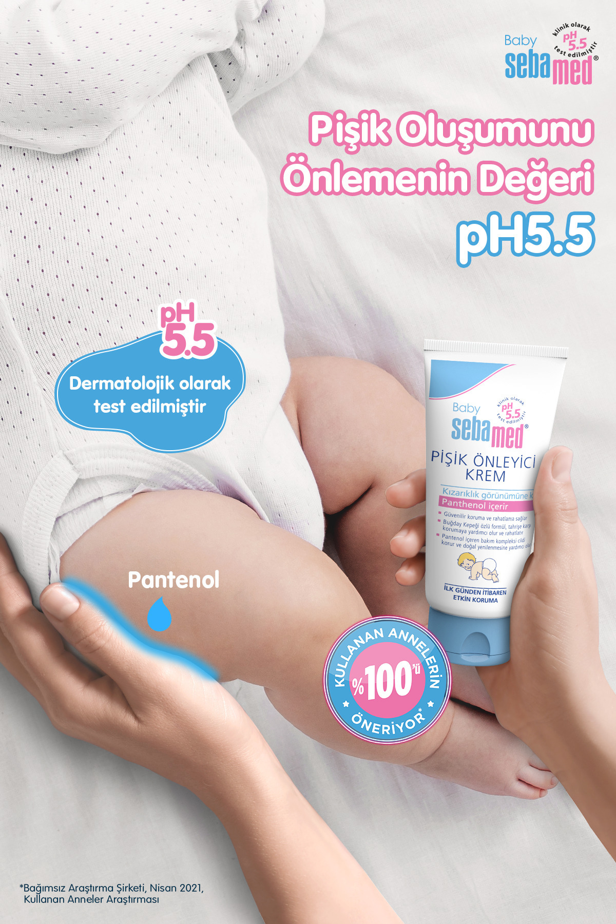 Sebamed Bebek  Pişik Önleyici Krem 100 ml-