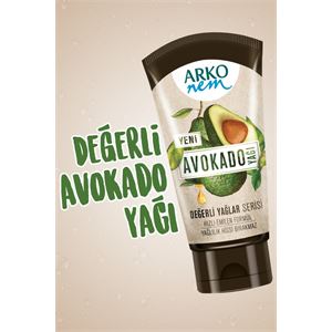 ARKO NEM KREM DEĞERLİ YAĞLAR AVAKODO 60 ML-