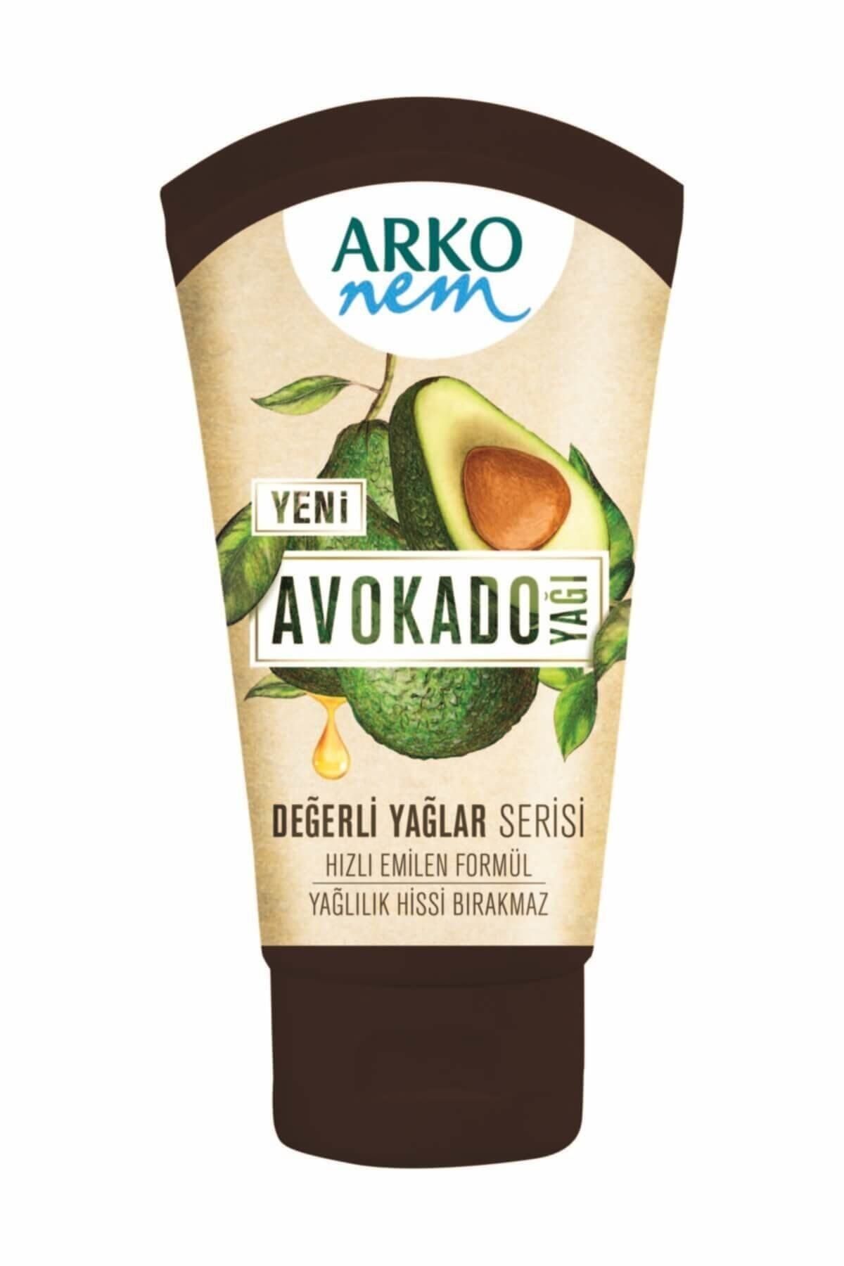 ARKO NEM KREM DEĞERLİ YAĞLAR AVAKODO 60 ML-
