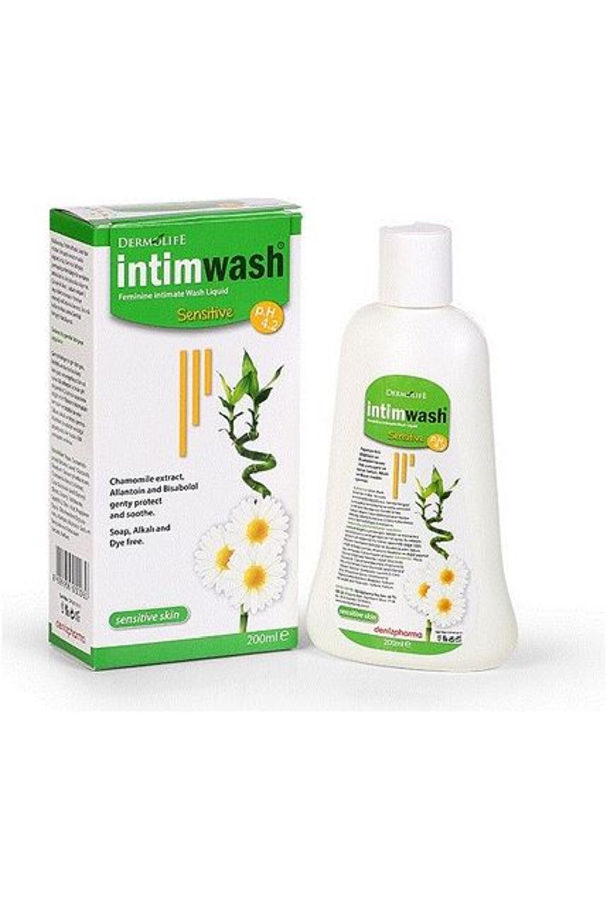 DERMOLİFE İNTİM WASH SENSİTİVE 200 ML-