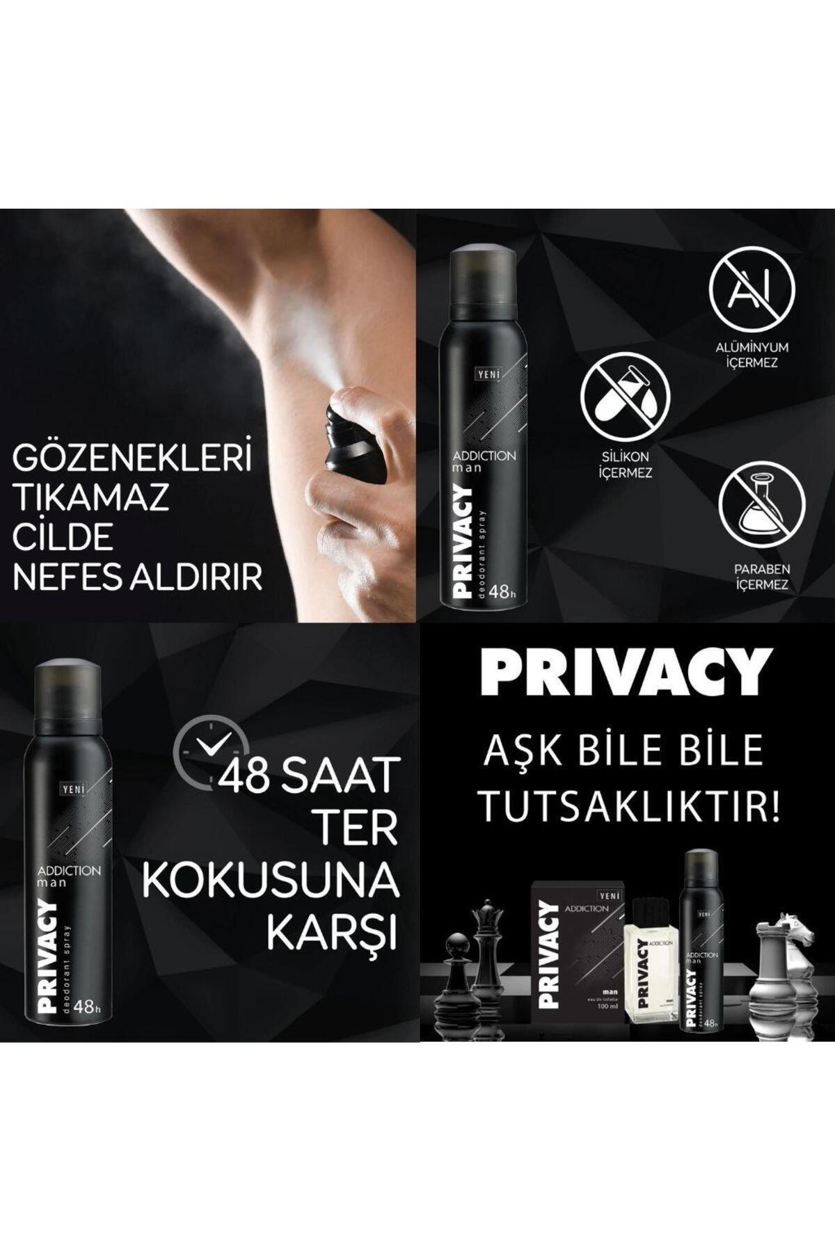 PRİVACY MAN ADDİCTİON ERKEK DEODORANT 150 ML-