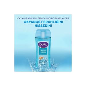 DURU FRESH SENSATİONS OKYANUS ESİNTİSİ DUŞ JELİ 450ML-