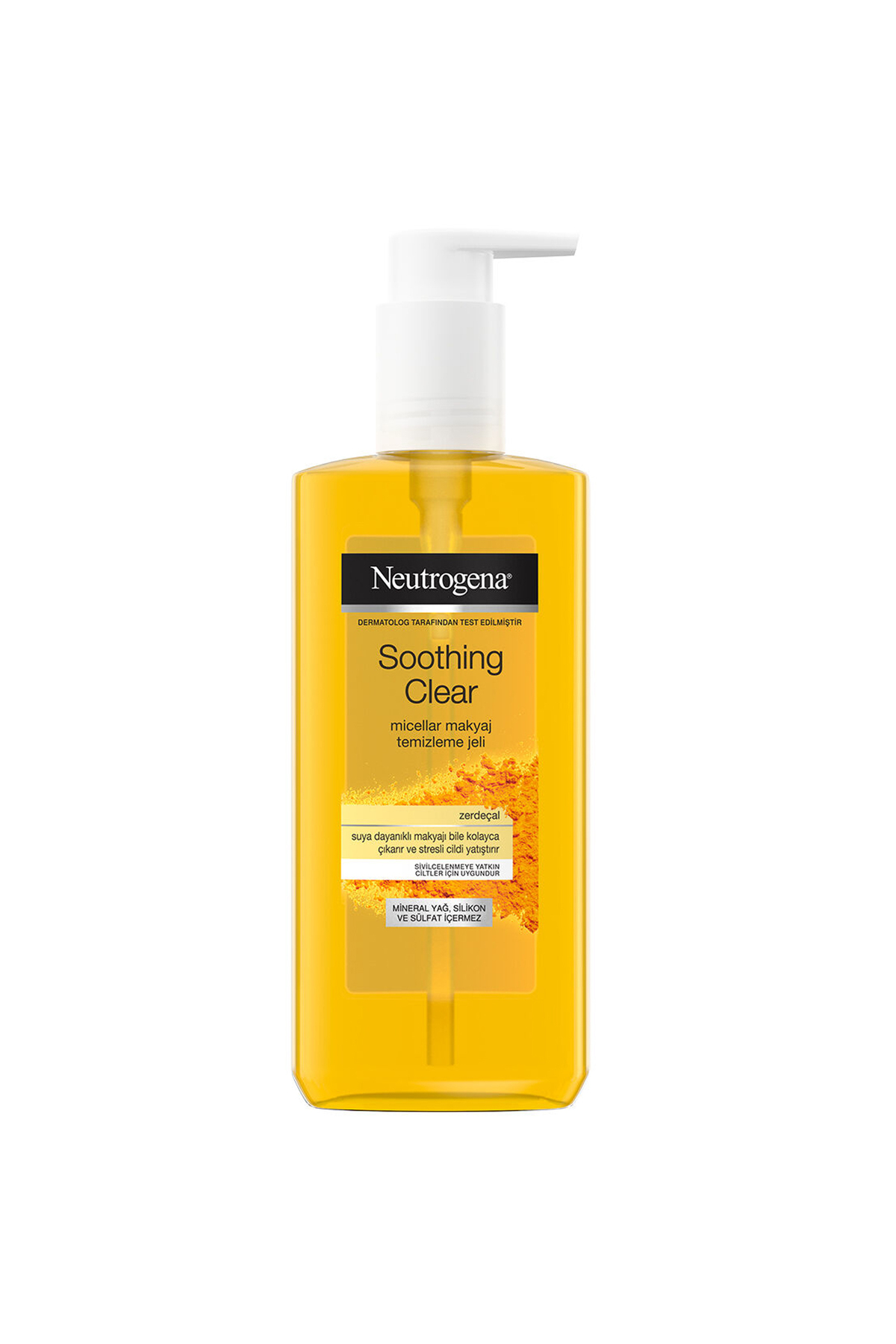 NEUTROGENA SOOTHİNG CLEAR MİCELLAR MAKYAJ TEMİZLEME JELİ 200ML-